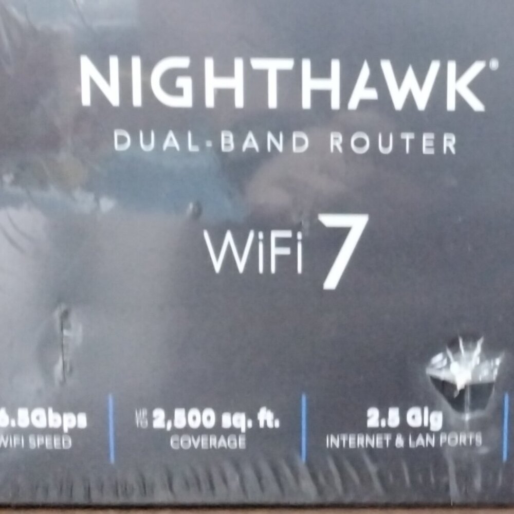 Nighthawk Dual Band Router Wifi7